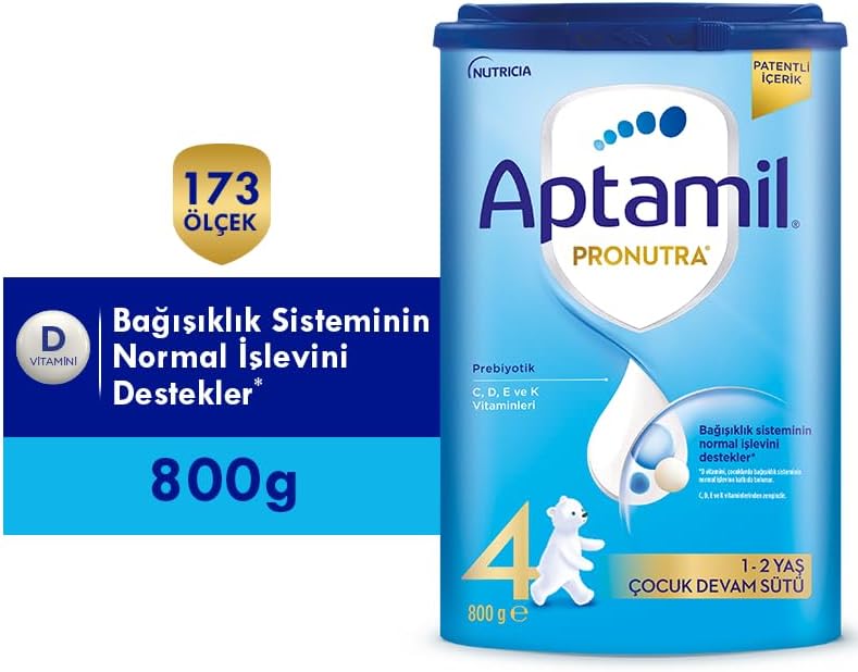 Aptamil 4 Prebiyotikli Çocuk Devam Sütü 800 Gr