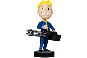 Whrcy Creativity Fall_out Bobblehead Hands On Hips, Fall_out Hands On Hips Vault Boy, Fall_out Pip Boy Collectables For Kids & Adults,Vault Bobblehead Headknocker Figure Toys Boy