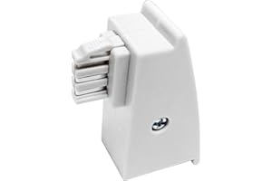 TAE RJ45 DSL Adapter für Fritz!Box, Router, Speedport in grau-weiß (RJ45, TAE F Male to RJ45 (8P2C) DSL)