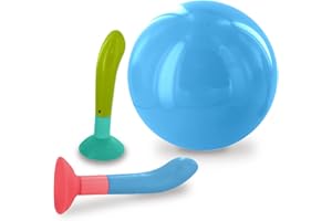 Comansi- Bola Loca - Juego al Aire Libre, Color Azul (C23013)