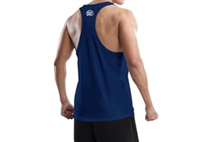 MEETWEE Camiseta Tirantes para Hombre, Camisetas Sin Manga Fitness Tank Top Gym T Shirt para Running Deportes
