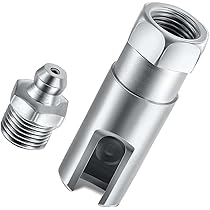 Accoppiatore Grasso Angolo 90° - Filettatura NPT 1/8" | Per Ingrassatori, Autocarri E Macchinari Industriali - Foto 6