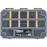 Proalet Made Slim Organizer 12 B&ouml;lmeli, Şeffaf, D&uuml;zenleyici Kutu, Polipropilen Malzeme, &Ccedil;ekmece İ&ccedil;i ve Masa&uuml;st&uuml; Kullanım İ&ccedil;in