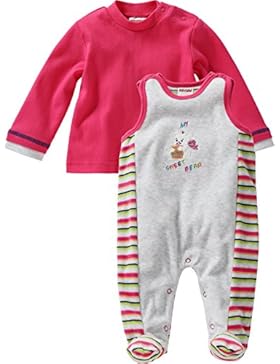 Schnizler Unisex Baby Strampler Set Nicki, My Sweet Bear, 2 - Tlg. mit Langarmshirt, Oeko-tex Standard 100