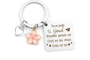 QONCV Meilleure Amie Cadeau Porte Clef, Cadeau Meilleure Amie Femme Cadeau D'anniversaire pour Amie Cadeau de fin d'études Universitaires de Noël Idée Cadeau Copine Amitié Cadeau Meilleure Amie Original
