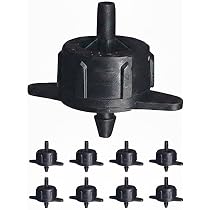 CENTROIMBALLO 100 Gocciolatori Autocompensanti Da 4 L/h, Bottone Per Irrigazione A Goccia, Attacco Da 4 Mm, Per Vigneti E Frutteti - 5