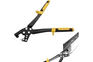 CHENGCKJ Pince a Sertir Placo Pince à Sertir pour Cloison Sèche Pinces pour Plaques de Plâtre Acier Robuste Poignée Boulon Sertissage Cloisons Sèches Pinces à Cloison Haute Résistance Sèche