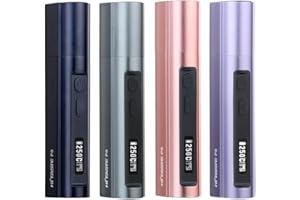 HI TASTE P8 Tabakerhitzer Kompatibel mit IQOS HEETS, 3200mAh großer Akku,Duales Heizsystem & Bodenheizung für Sticks, Einstellbare Temperatur, OLED-Display, Luxuriöses Metallmaterial (Schwarz)