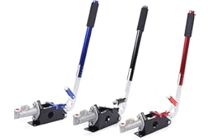 KenSyuInt Hydraulische Handbremse Fly-Off Drift Handbrake Horizontal Vertikal Verstellbar Handbrake Handbremsengriffe (Schwarz)