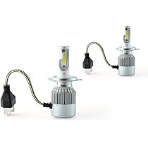 Kit Luci LED H7 C6 - 3800LM, 36W, 6000K Bianco Freddo, Per Auto E Moto
