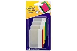 Zakladki indeksujace POST-IT do archiwizacji 4 kolory