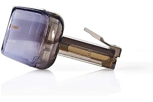 KnnX 28109 | Plug Antitorsione RJ-10 | confezione da 1 | Connesso al vostro ricevitore telefonico previene attorcigliamenti del cavo che va dal apparecchio alla cornetta