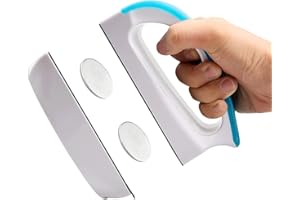 Podazz Nettoyeur de verre de réservoir de poissons magnétiques - Équipement de nettoyage d'aimant d'aquarium flottant Kits de grattoir d'algue (M)