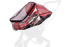 iEasey Babyschale Regenschutz kompatibel mit Doona Babyschale, Wetterschutz Buggy Regenschutz Reise Babytrage Regenverdeck Baby Autositz Zubehör mit Reißverschluss Tür Gute Luftzirkulation