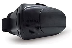 DWD 3D VR Virtual Reality Headset Glasses with Bluetooth Remote Controller for Compatible Smartphone 3D Movies Video Games (black)