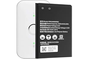 ITMBET 1600mAh Akku für Huawei HB434666RBC, [Upgrade] Hohe Kapazität kompatibel mit Huawei R216 E5573 E5577 NEU