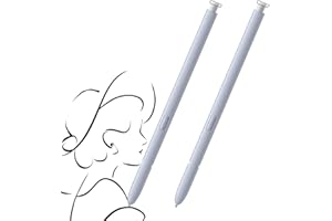ANGLEPINGPING 2 Pack S25 Ultra S Pen Replacement Compatible with Samsung Galaxy S25 Ultra S Pen Stylus Compatible with Samsung Galaxy S25 Ultra 5G, EJ-PS938BBEGUJ,Light Silver