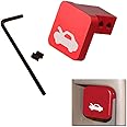DSkoiph Hood Release Latch Handle Repair Kit Fit for Honda Civic 1996-2011, CR-V 1997-2006, Element 2003-2011 (Red)