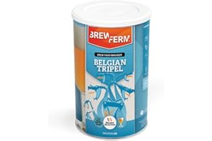 Brewferm - Kit de bière Belgian Tripel - Kit Biere a Faire soi Meme - 9 litres - Légèrement épicée et clairement houblonnée