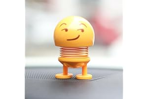 Bolwins H49CS Décoration de voiture – Teckel animé secouant la tête, jouet d'expression amusant pour tableau de bord, accessoires de voiture pour décoration de véhicule humoristique