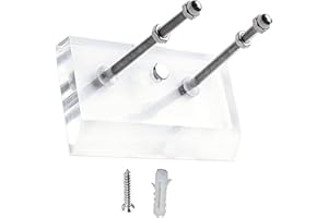 QOTSTEOS Supporto da parete per skateboard, espositore professionale in acrilico trasparente, per skateboard, ponte, display e stoccaggio