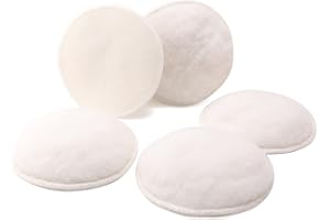 SPTA 125mm Lammwollhaube, 5tlg Polierfell Pad Polierset für Poliermaschine, Wollhaube Polierpad Wollpad Wollpuffer Polierhauben Lammfell für Autopoliermaschinen Exzenterschleifer Poliermaschine