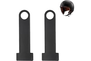 EUYKQNOI 2 PCS Candado Mosquetón Casco Moto,Cerradura Combinación, Adaptador T,Compacto Accesorio Antirrobo Universal para Casco Moto Bicicleta Chaqueta