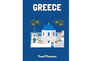 Greece Travel Photo Scrapbook: A DIY Memory Album with Aesthetic Pages to Paste Photos, Tickets and Write Your Greek Summer Memories