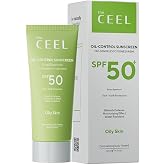 The Ceel Yağ Dengeleyici Mat Bitişli G&uuml;neş Kremi SPF 50+ 50 ml, Yağlı ve Karma Ciltler İ&ccedil;in Parlama Karşıtı Y&uuml;z G&uuml;neş Koruyuc