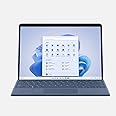 Microsoft Surface Pro 9 with 2880 X 1920 (267 PPI) PixelSense Display, Intel Core i5-1235U, Intel Integrated graphics, 8GB RAM, 256GB SSD, Windows 11 Home, Sapphire - [QEZ-00042] Device Only - Blue