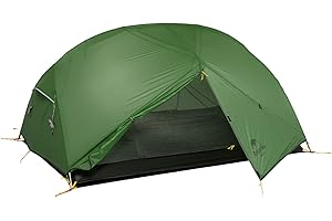 Naturehike Mongar Tente de Camping Double Ultralégère en Silicone 20D pour 2 Personnes