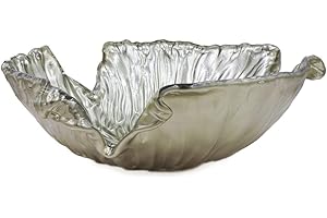 Tammaro Home Fazzoletto Gold Ciotola Centrotavola in Vetro di Murano