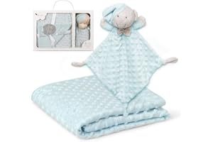 Interbaby Couverture en Bulles Vert/Doudou