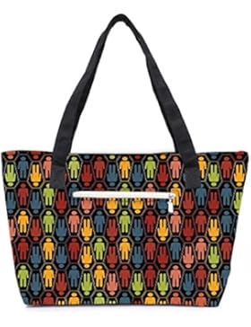 Snoogg , Damen Umhängetasche mehrfarbig mehrfarbig