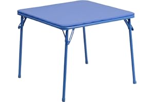 FLASH FURNITURE Flash Möbel Kids Blau Klapptisch