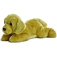 AURORA, 31117, Flopsies Golden Labrador, 12In, Soft Toy, Brown