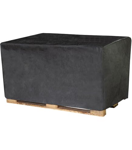 Housse De Protection Pour Palettes Européennes - Tissu Oxford 210D Imperméable - 130x90x130 Cm - Anti-UV Et Vent