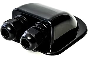 ‎WATTSTUNDE WATTSTUNDE Solar Panel Cable Guide – Retaining Spoiler Roof Fixings Roof Feed-Through in Black (DX2/S)