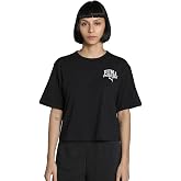 Class Relaxed Crop Kadın Siyah G&uuml;nl&uuml;k Stil T-Shirt 68503001