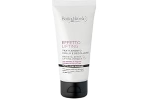 Bottega Verde - Effetto Lifting, Trattamento Collo e Décolleté Antietà, 50 ml, con Estratto di Alga ed Estratto di Fior di Loto, Effetto Lifting Immediato