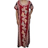 INDIATRENDZS WOMEN'S COTTON LONG NIGHTY (CHEST : 46)