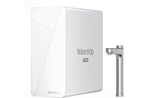 Waterdrop X12 Minerale Alcalino pH+ Osmosi Inversa Sistema, NSF/ANSI 58&372 Certificato, 1200 GPD a Flusso Rapido, Filtrazione a 11 Stadi, 3:1 da Puro a Scarico, Senza BPA