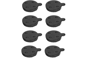 VGEBY Plaquettes de Freins à Disque de Vélo, 4 Paires de Plaquettes de Vélo Semi-métalliques de Rechange pour Disque de Rechange de Plaquettes de Rotor pour Disque de 10 Pouces électrique
