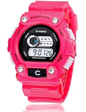 Jungen und mädchen Elektronische uhren,30m wasserdicht Digitaluhren Leuchtend Wecker Datum Outdoor Studentinnen...