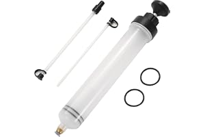 Greluma 1 Set 500CC vätskeutsug, oljeutsug med lång slang och förlängningsrör, bromsvätskeutsug, vätskepump för fordon, sugpu