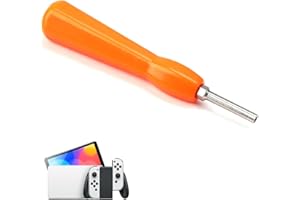 HUGWAIT Gamebit Schraubendreher Set, Gamebit Sicherheits Schraubendreher Doppelseitiger 4,5 mm und 3,8 mm Bit,Gamebit Screwdriver Geeignet Reparatur für Nintendo, NES, SNES, N64, GameBoy, Sega