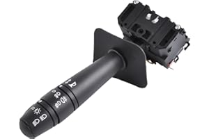 DIXHILLS Interruttore per freccia, interruttore a colonna dello sterzo, manico di controllo, interruttore della luce per Express MCV Sandero Tondar Duster 6001551361