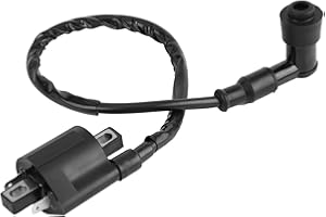 AKOZON 2 Pin Ignition Coil, Motorbike Ignition Coil Pack for CBF125 CBR125 CR125 CR250, Motorcycle Spark Plugs Coil