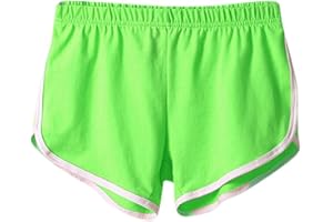 WWRICOTTA Shorts De Sport - Taille Haute LâChe Cinq Points Pantalon Volants Short De Course éLastique Solide Et Confortable Pyjama Short Femmes