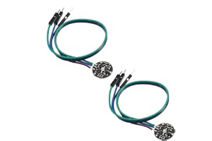 2 st pulssensormodul, pulsmätningssensor kompatibel med Arduno
